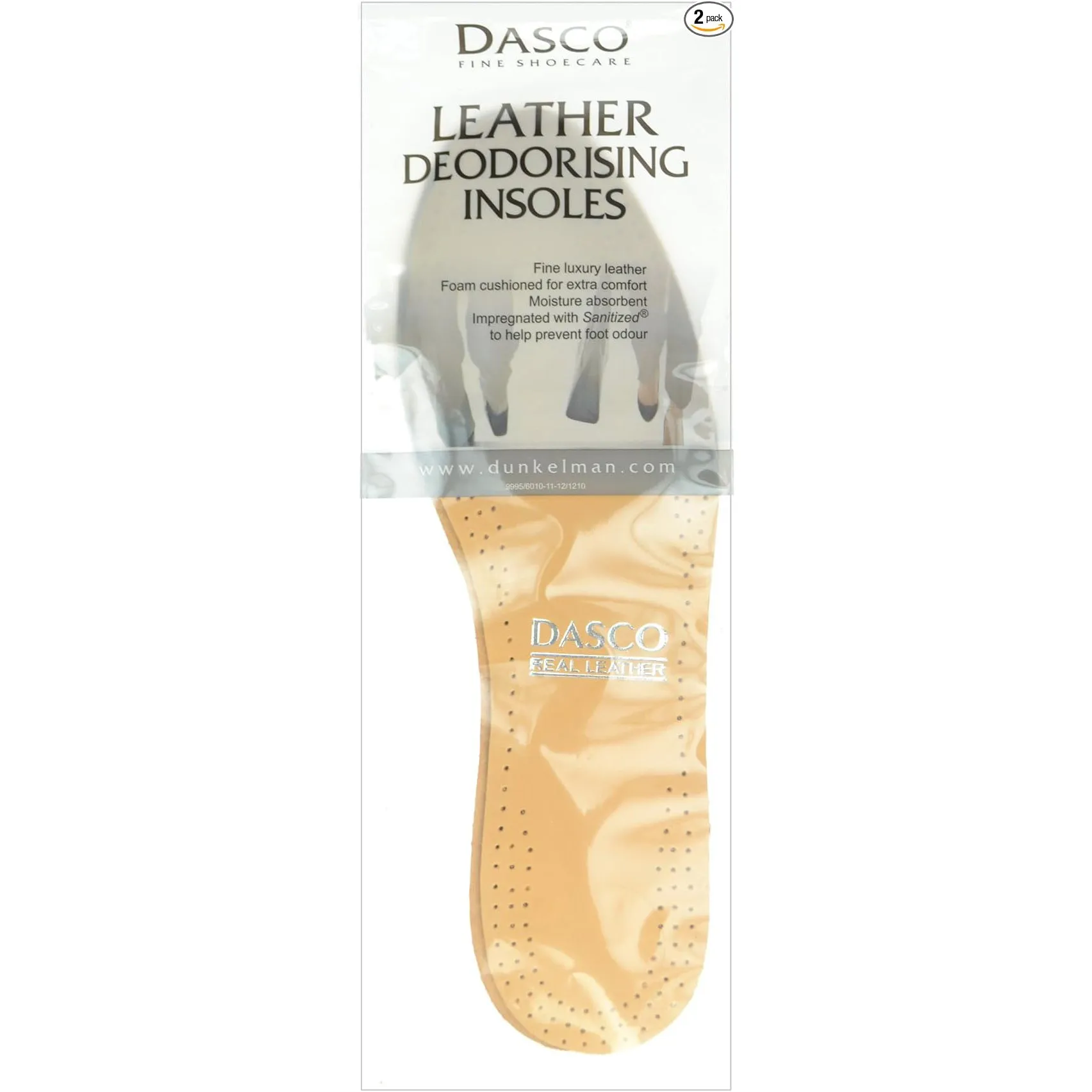 Dasco Ladies Leather Smooth Insole