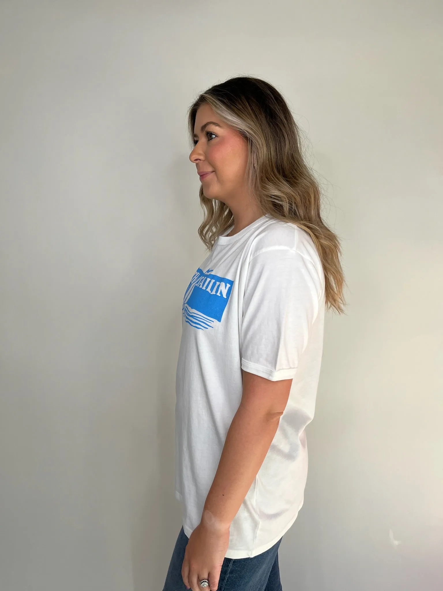 Daydreamer Smooth Sailin Ringer Tee