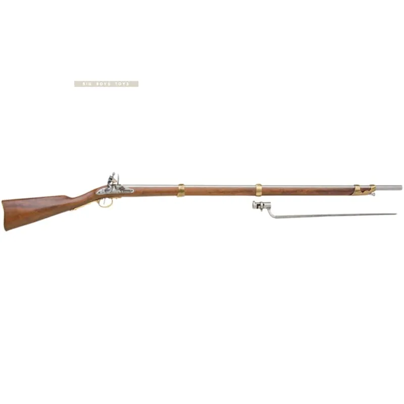 Denix France 1806 Flintlock Rifle With Bayonet Replica (Model Only)