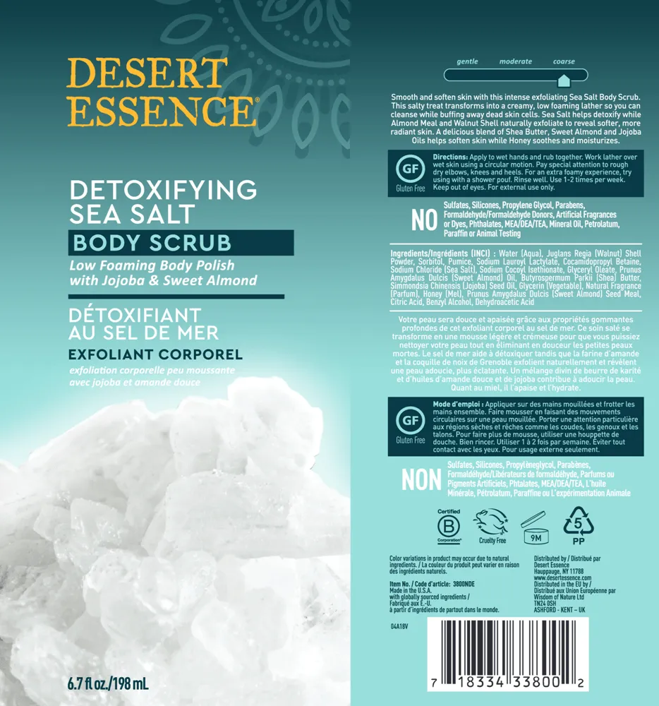 Detoxifying Sea Salt Body Scrub