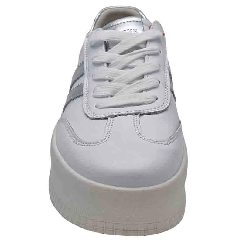 Drilleys Womens White Chunky Fashion Trainer - Seventy Eight