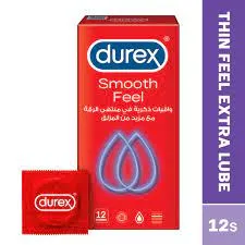 DUREX SMOOTH FEEL CONDOM 12s