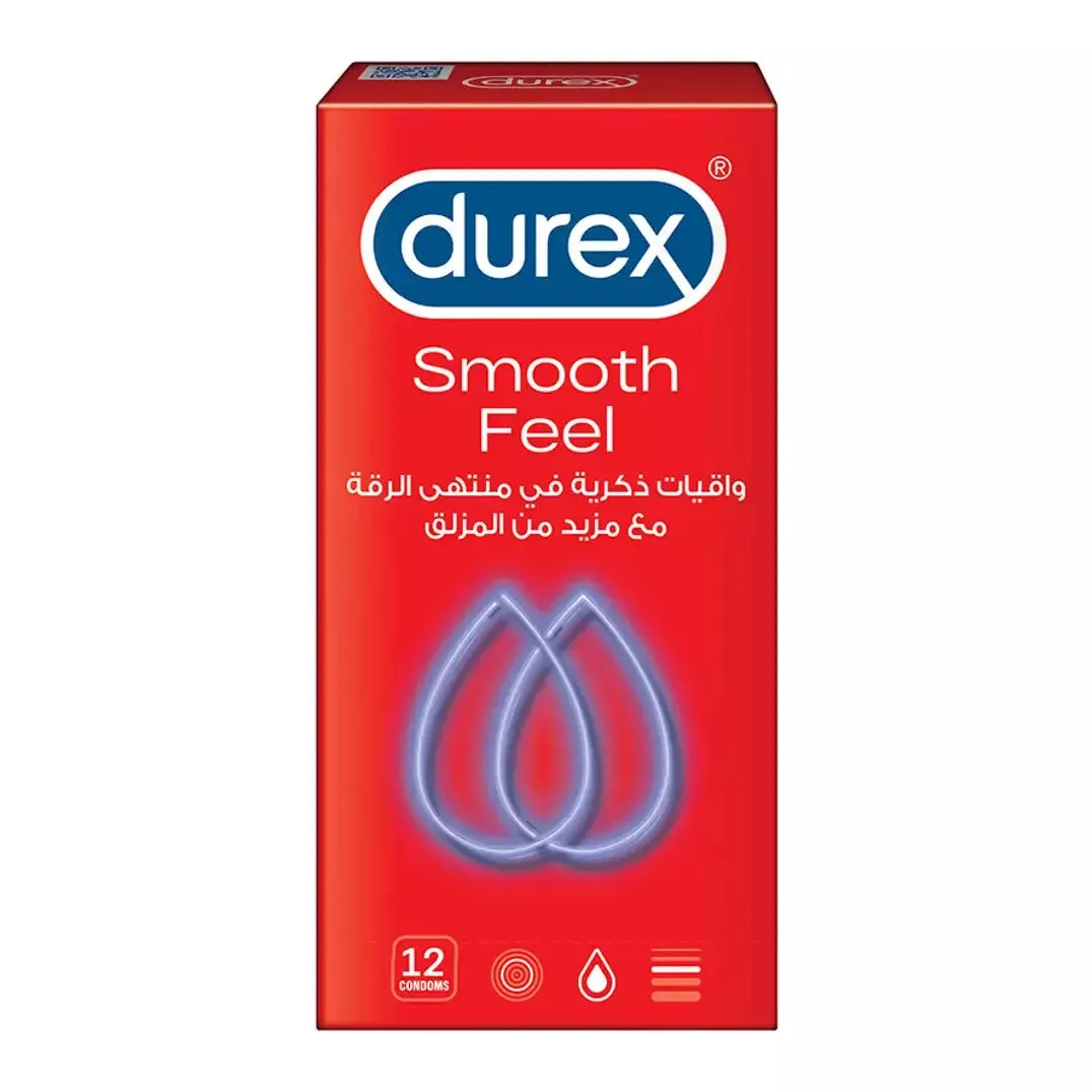 DUREX SMOOTH FEEL CONDOM 12s