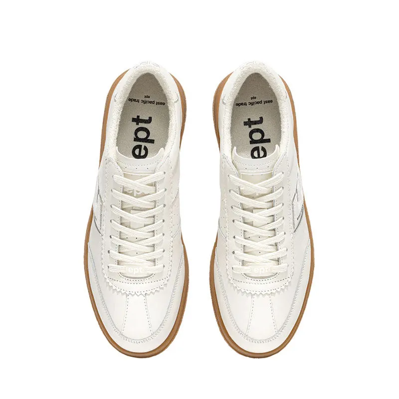 EAST PACIFIC TRADE Santos Sneakers in Off White/Gum