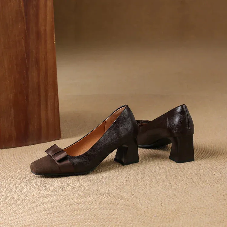 Eliza Bow Heels