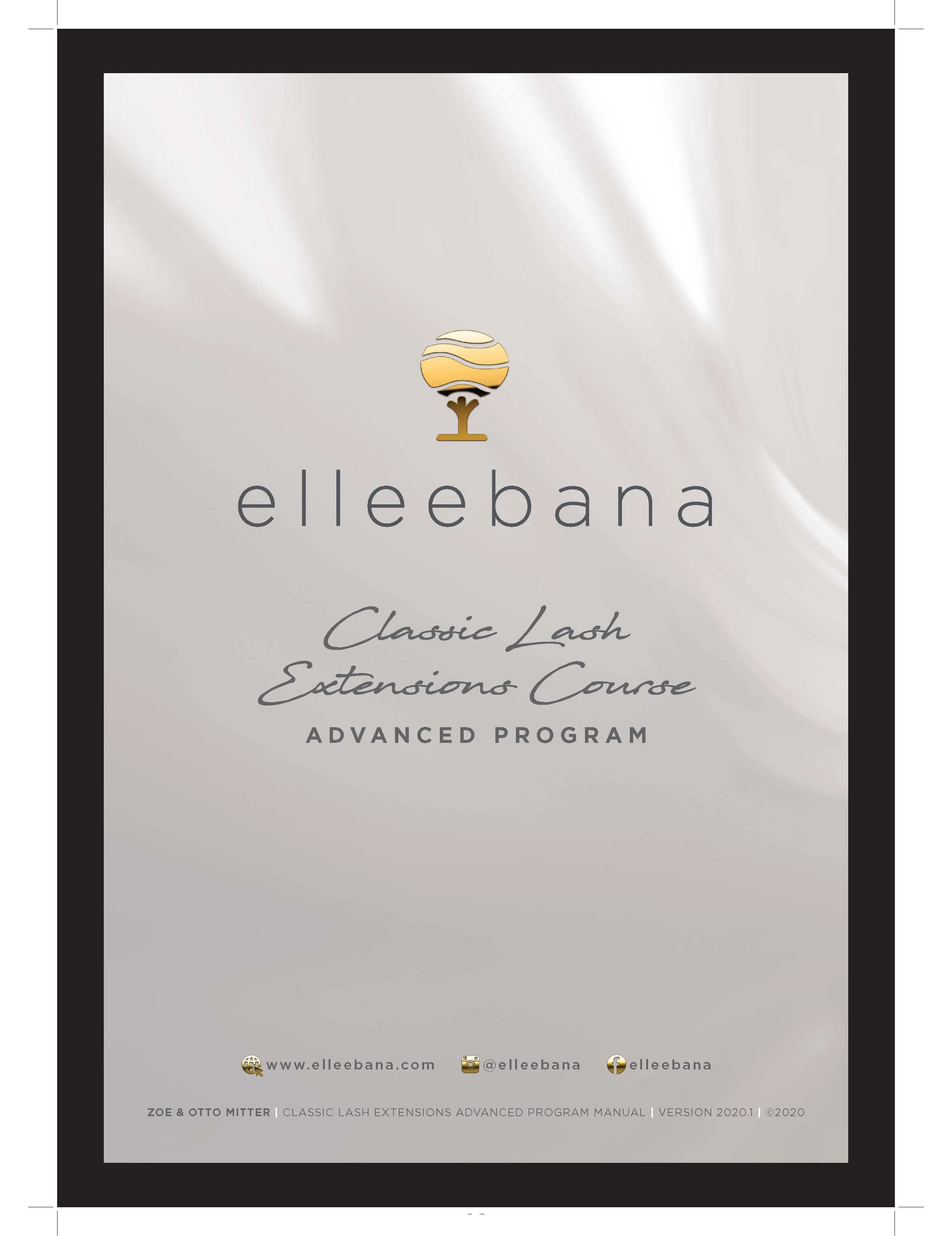 Elleebana Lash Extension Classic Foundation Kit Training Package (SD)