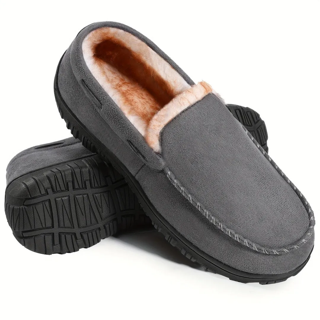 Enzo™ - Men's Premium Moccasin Slippers