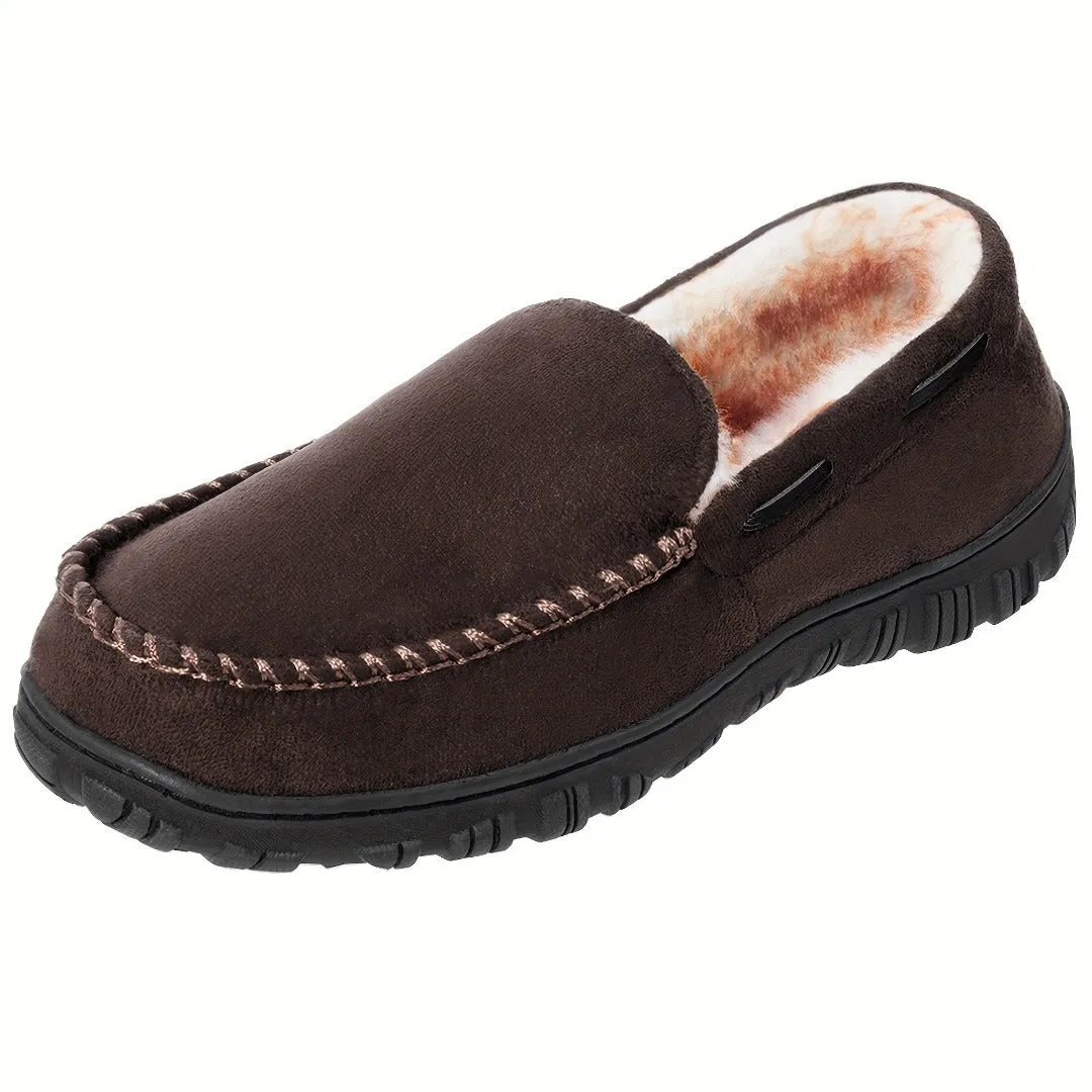 Enzo™ - Men's Premium Moccasin Slippers
