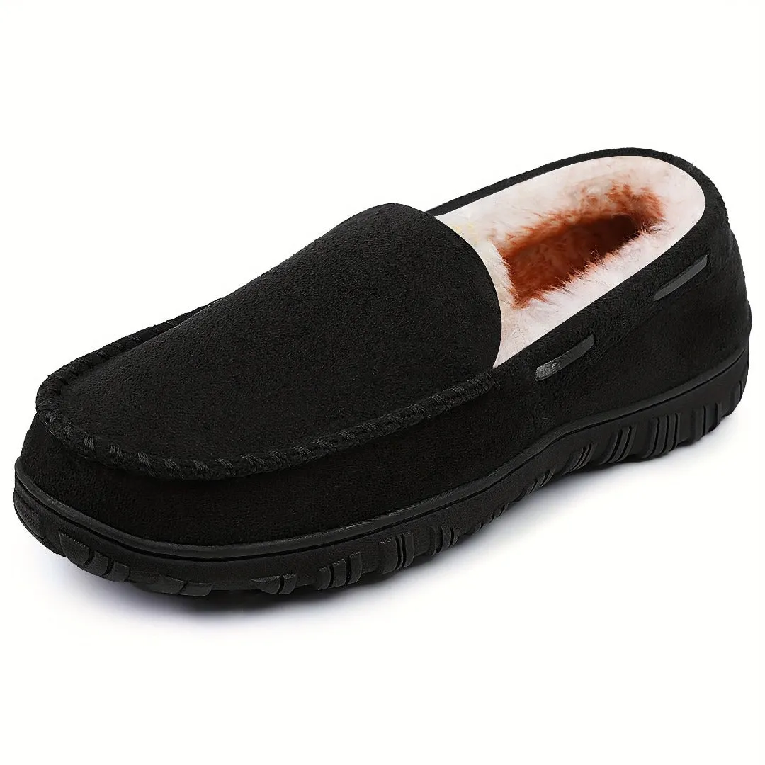 Enzo™ - Men's Premium Moccasin Slippers