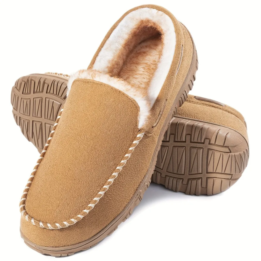 Enzo™ - Men's Premium Moccasin Slippers