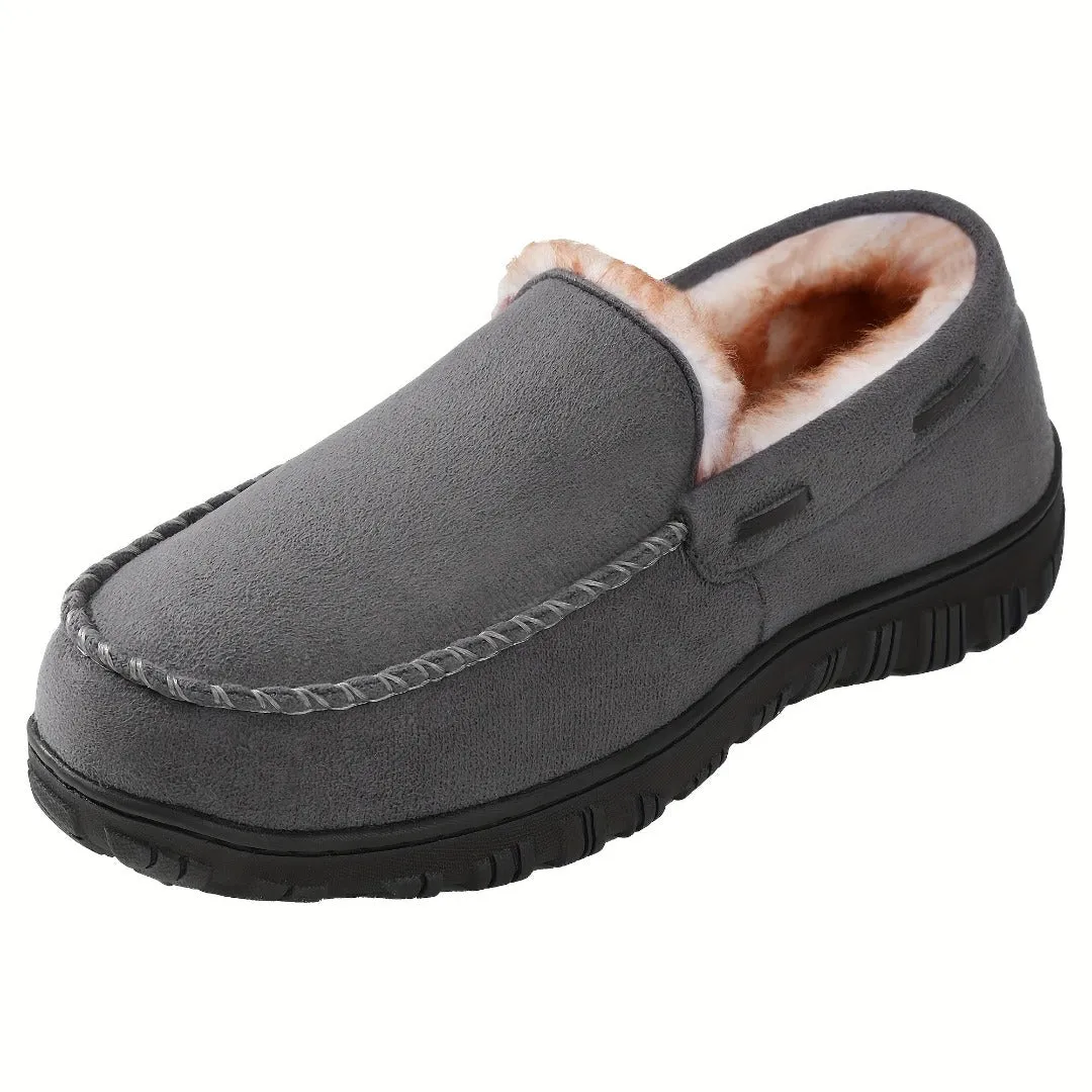 Enzo™ - Men's Premium Moccasin Slippers