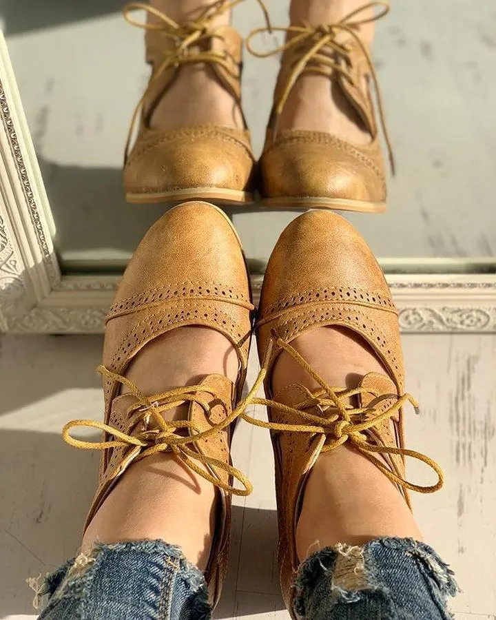Evie - Stylish Vintage Supportive Shoes
