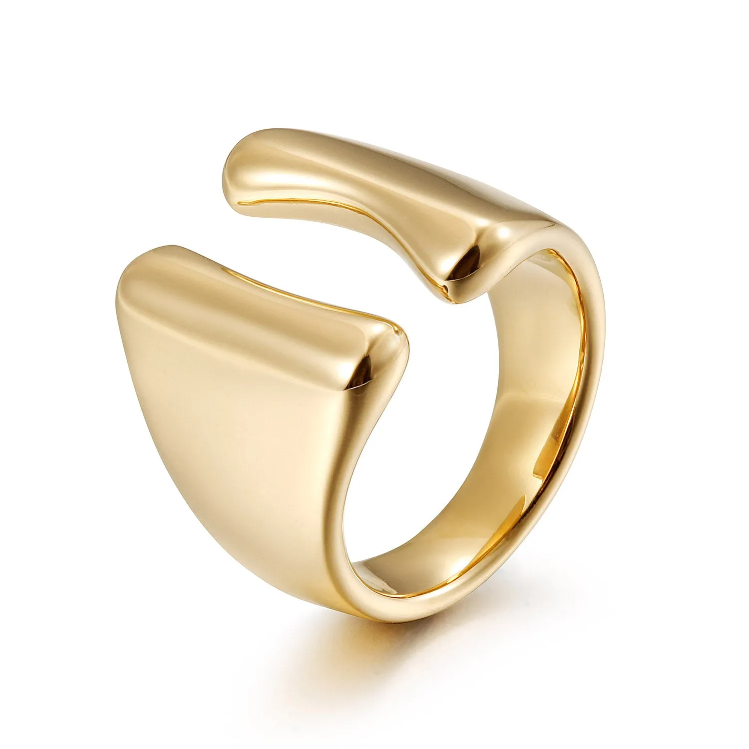 Exaggerated smooth ring-NSR261STGC