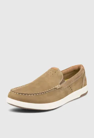 Florsheim Men's Crossover Slip-On Moc (Mushroom)