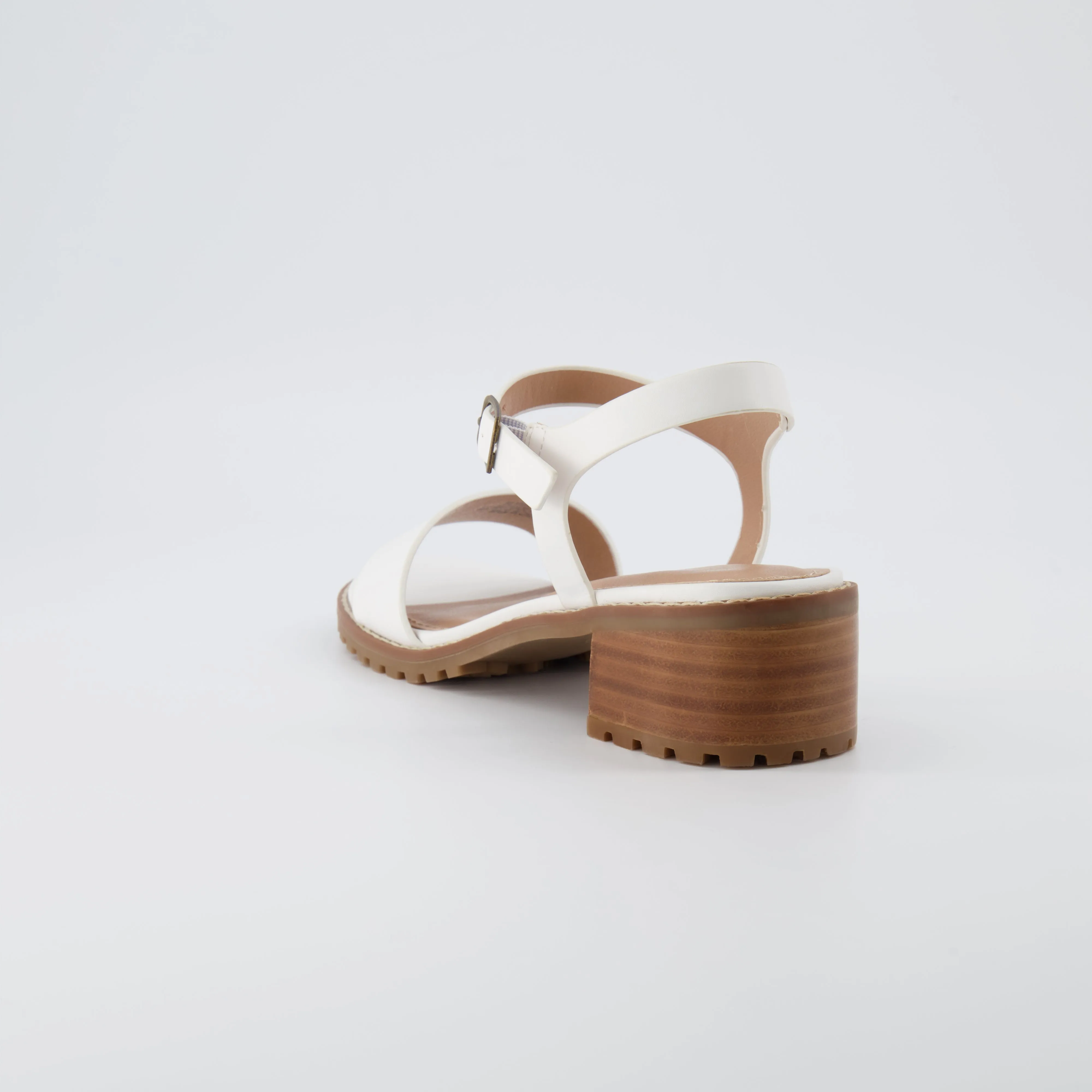 Flynn One Band Block Heel Sandal