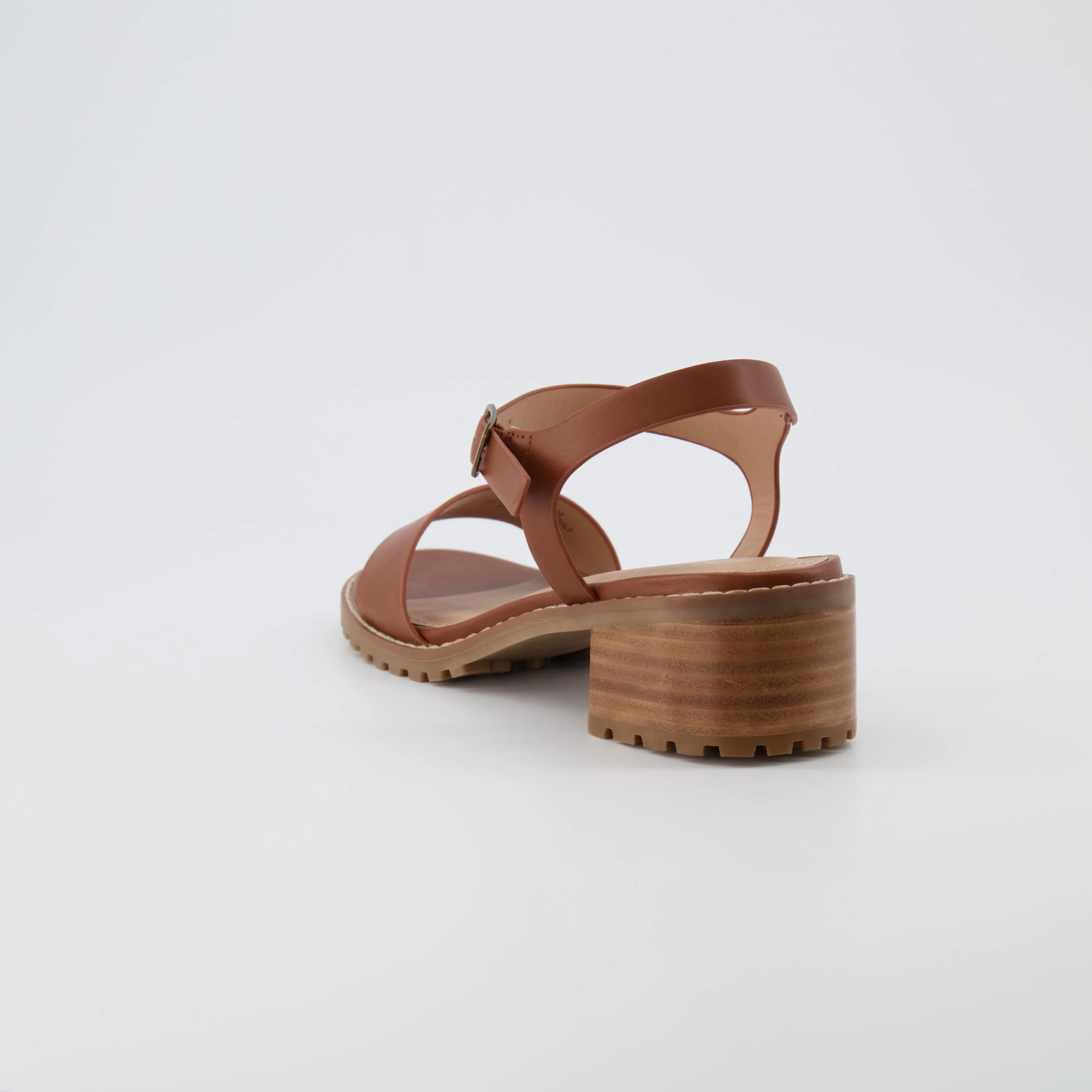 Flynn One Band Block Heel Sandal