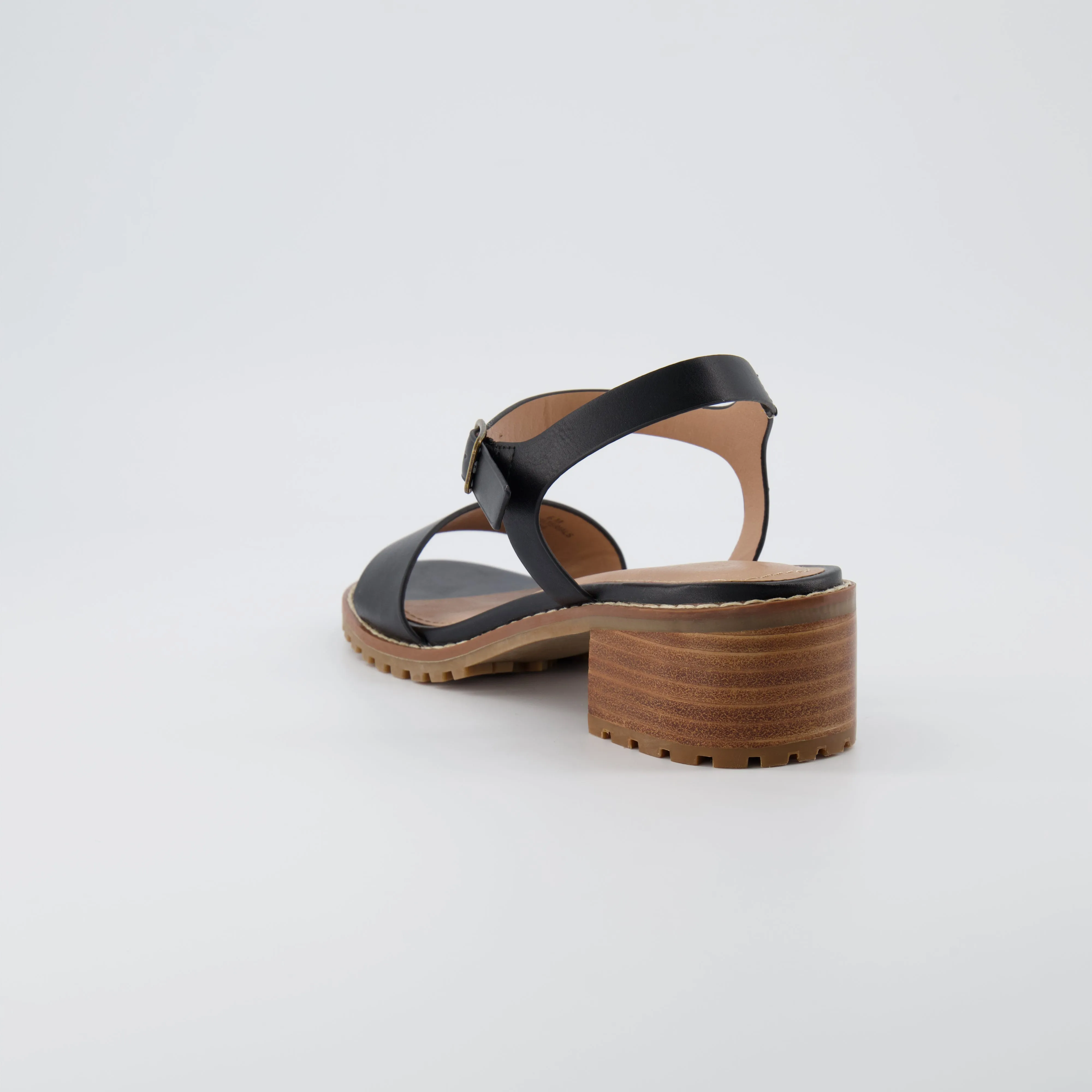 Flynn One Band Block Heel Sandal