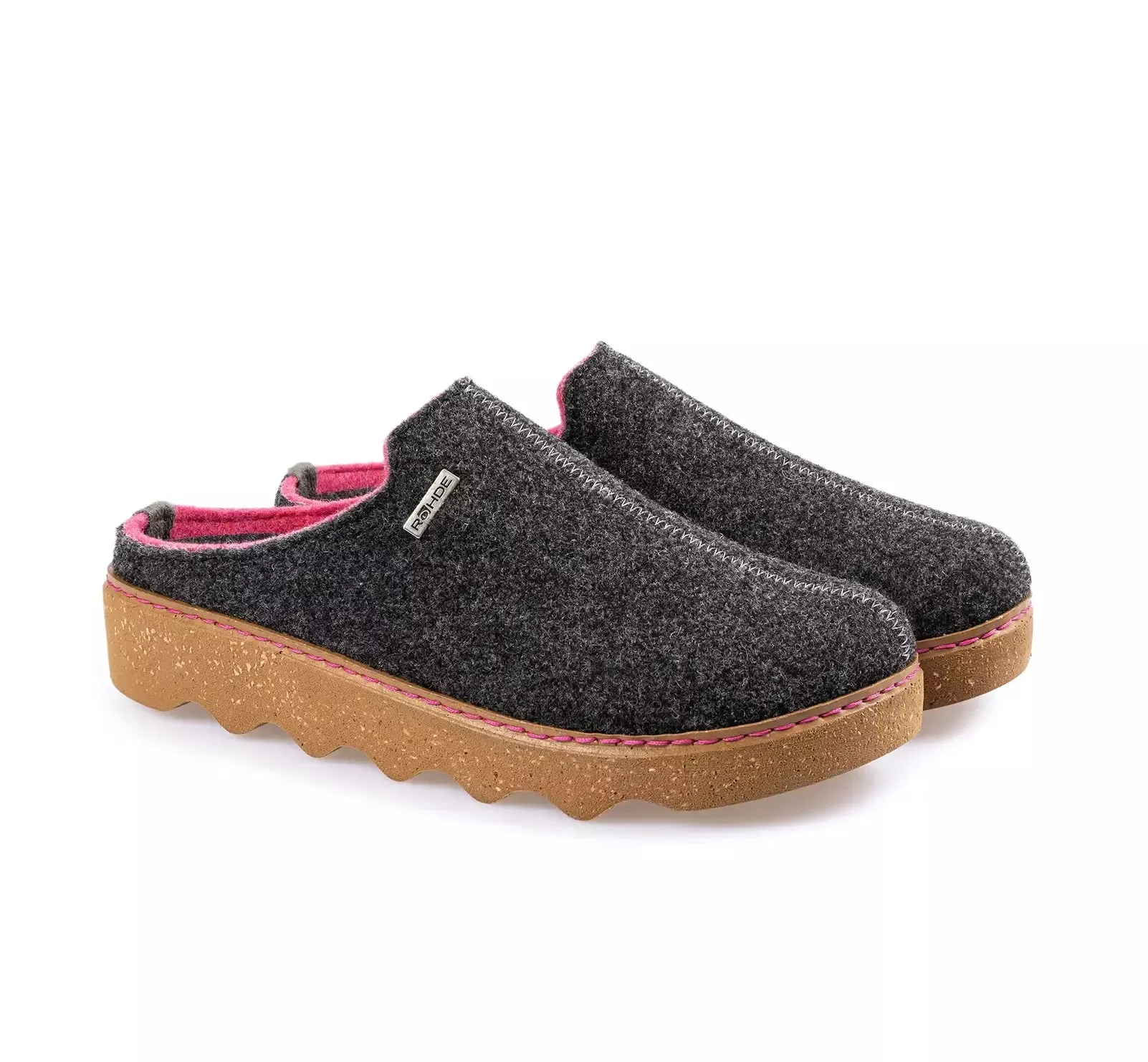 'Foggia-D' women's clog - Dark grey