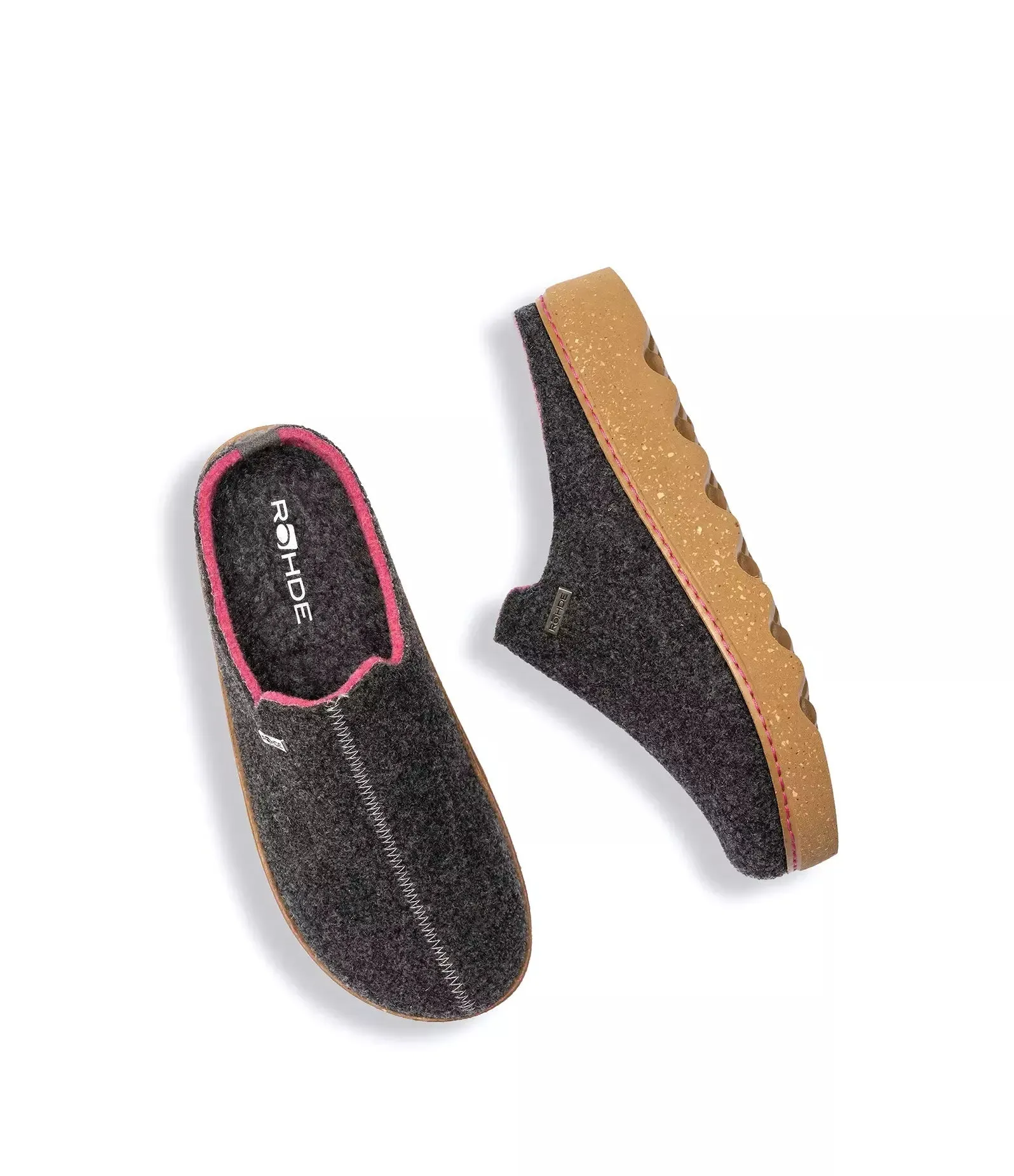 'Foggia-D' women's clog - Dark grey