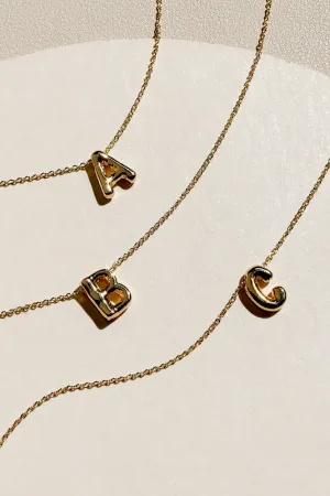 Foil Balloon Initial Necklace