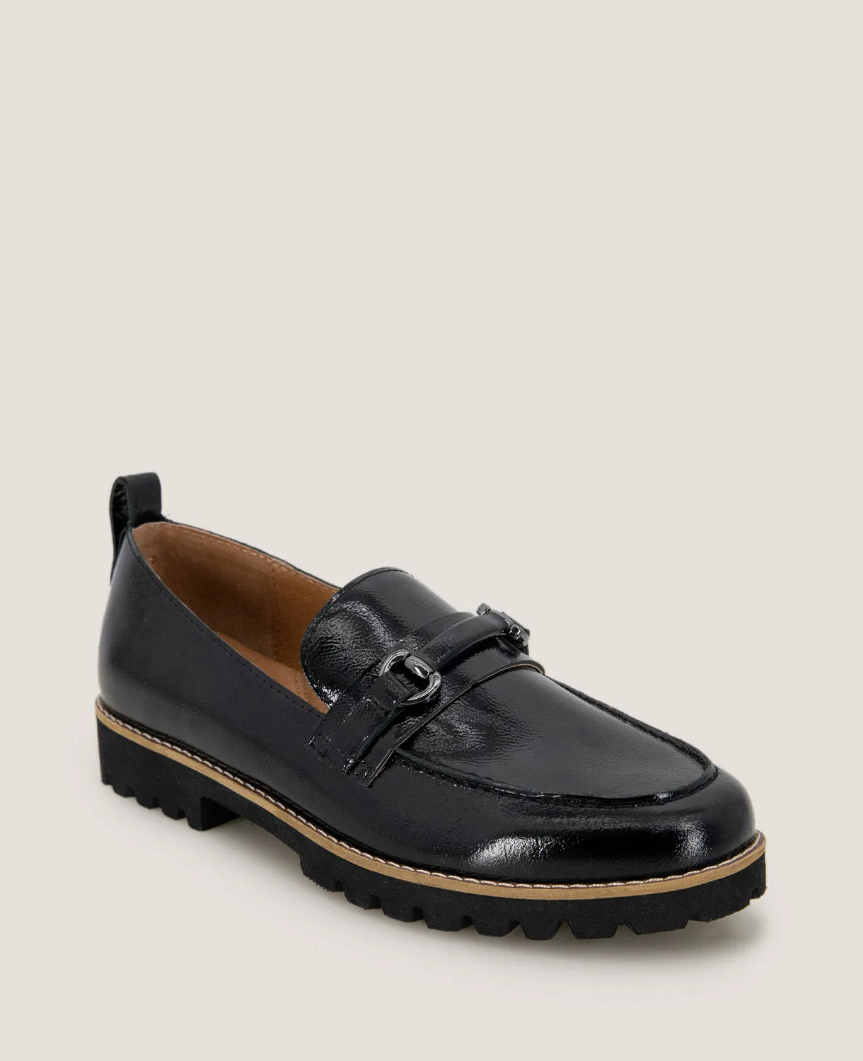 GENTLE SOULS - Eugene Leather Lug Bit Loafer