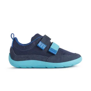 Geox J Barefeel Boy Navy/Sky Trainers