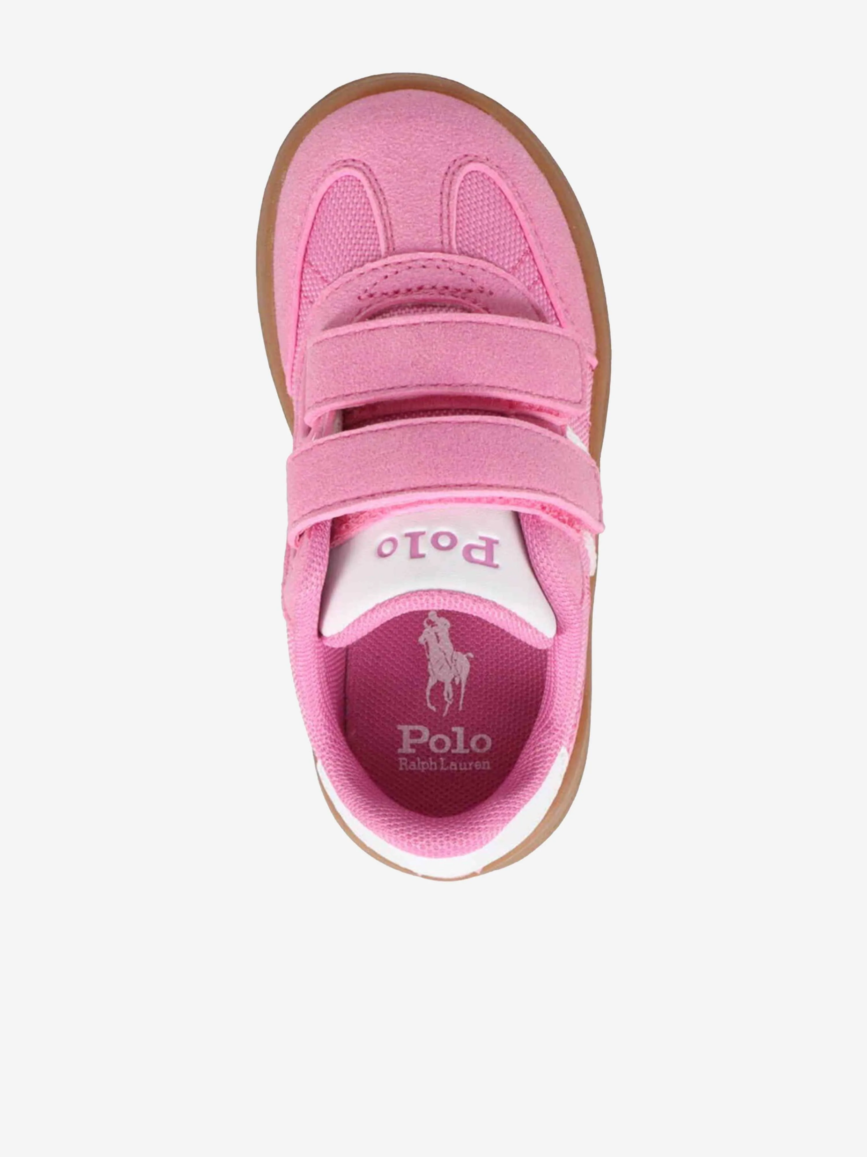 Girls Heritage Court III T-Toe EZ Trainers in Pink