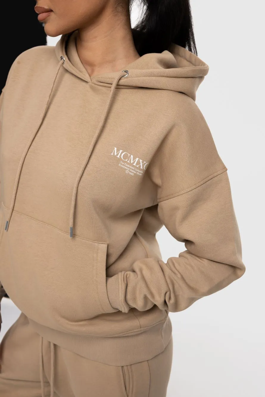 GLACIER HOODIE - SAND