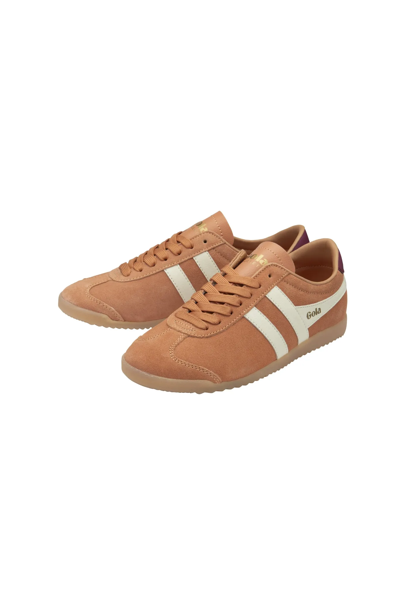 GOLA BULLET SUEDE - TERRACOTTA/O.WHITE/PALE GUM