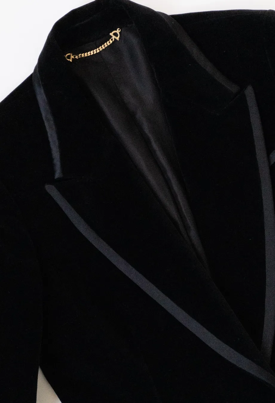 Gucci x Tom Ford 1996 Velvet Tuxedo Blazer