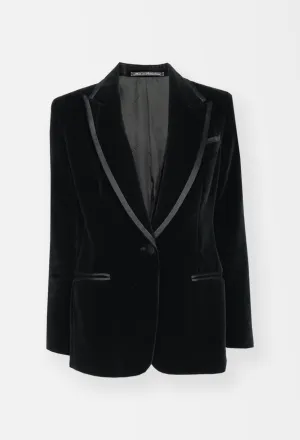 Gucci x Tom Ford 1996 Velvet Tuxedo Blazer