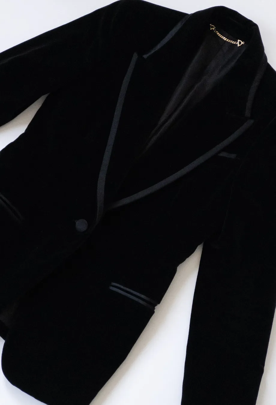 Gucci x Tom Ford 1996 Velvet Tuxedo Blazer