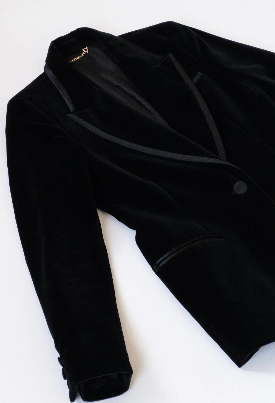 Gucci x Tom Ford 1996 Velvet Tuxedo Blazer