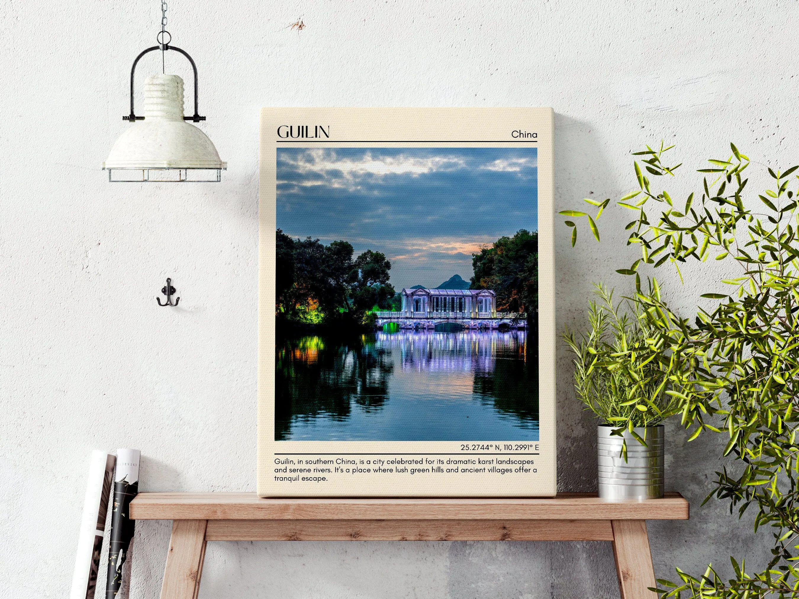 Guilin Minimal Wall Art, China
