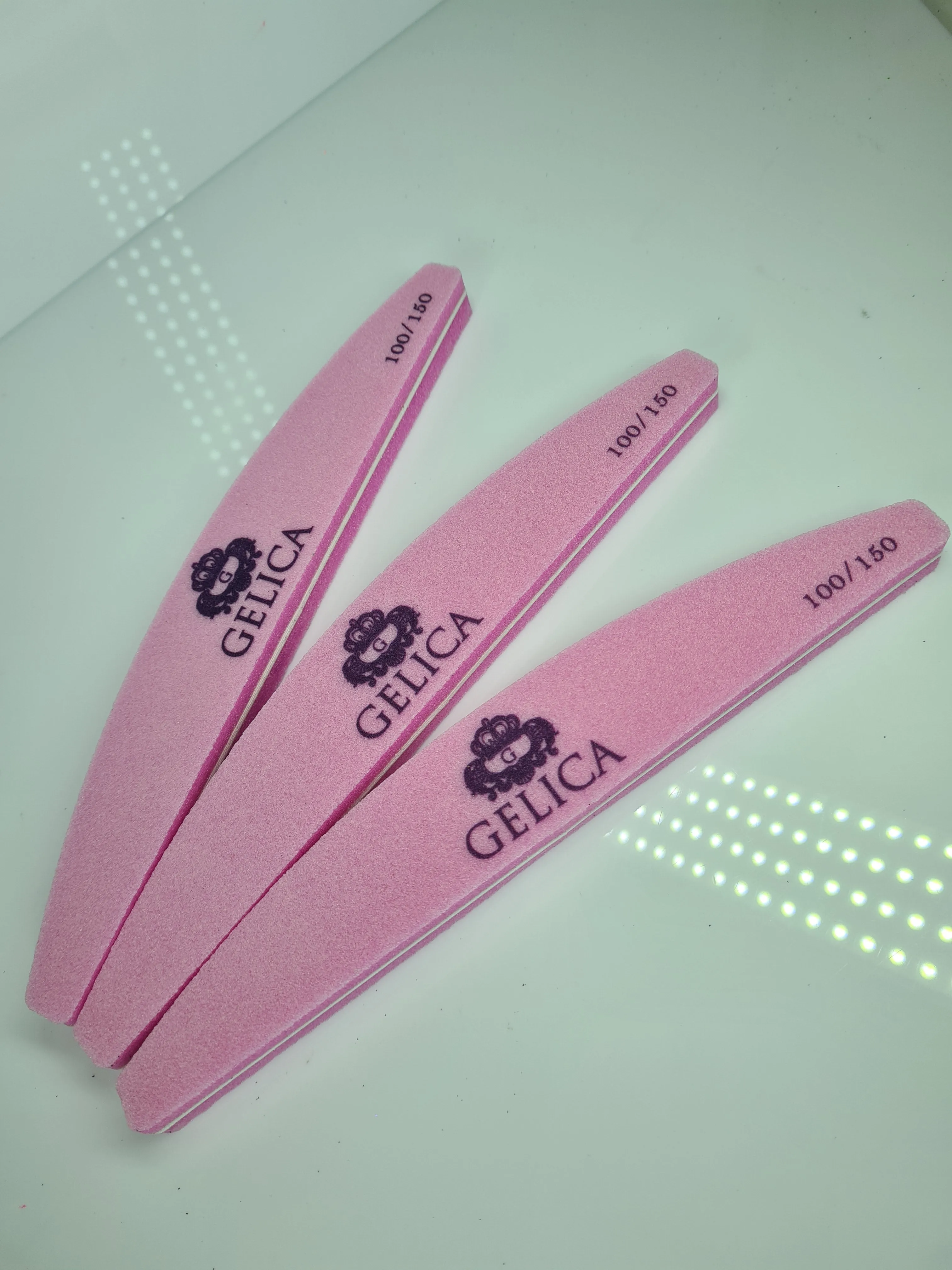 Half Moon Pink 100/150 Buffer