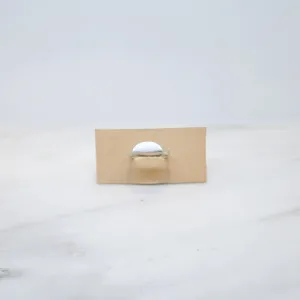 Half moon ring
