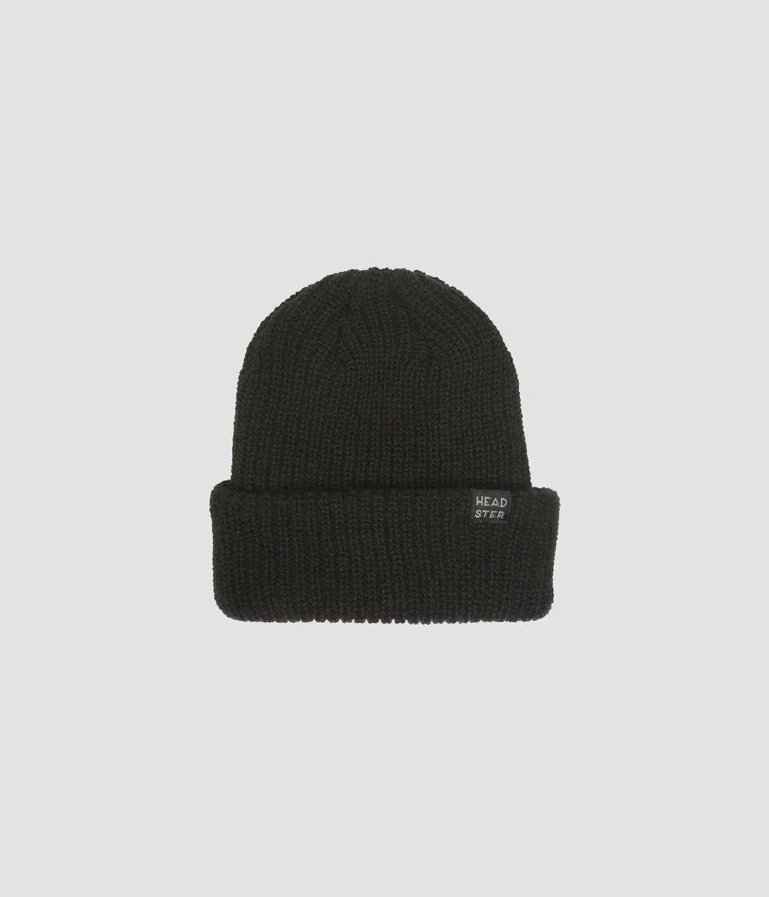 Headster - Minimal Beanie - Black