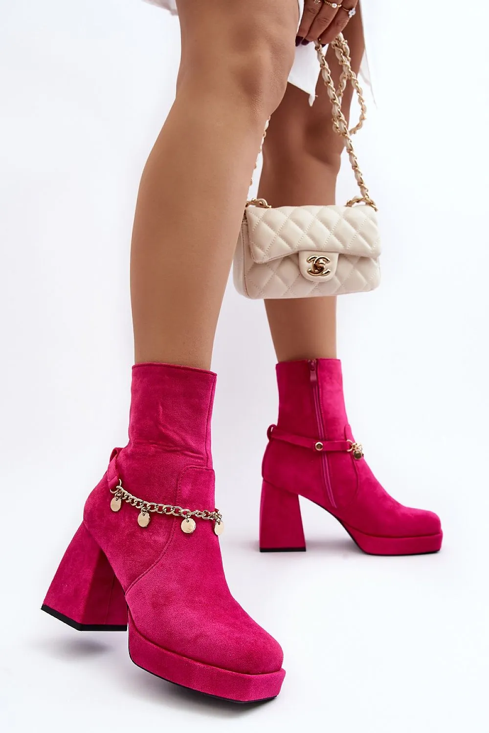 Heel boots
