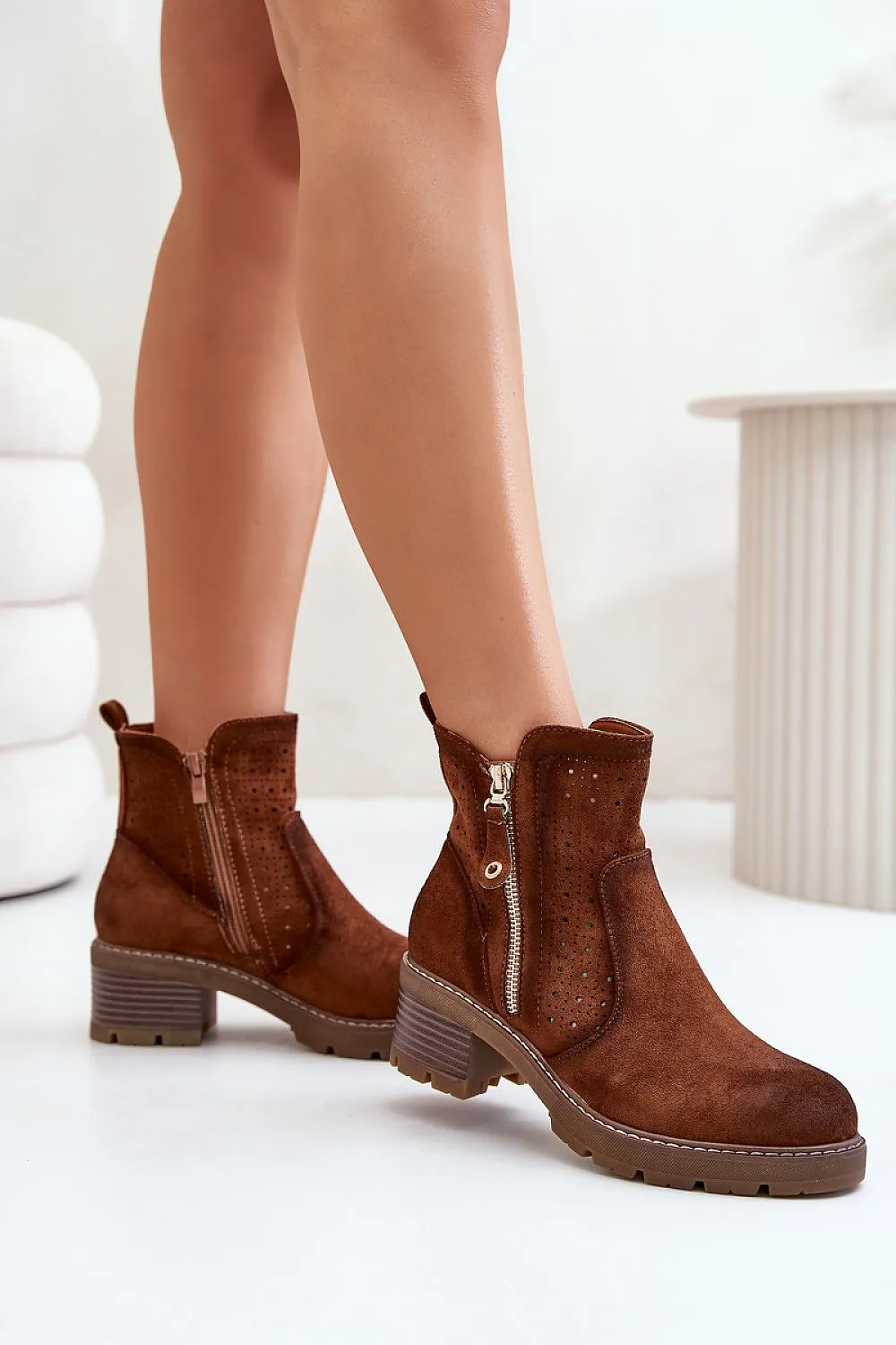 Heel boots