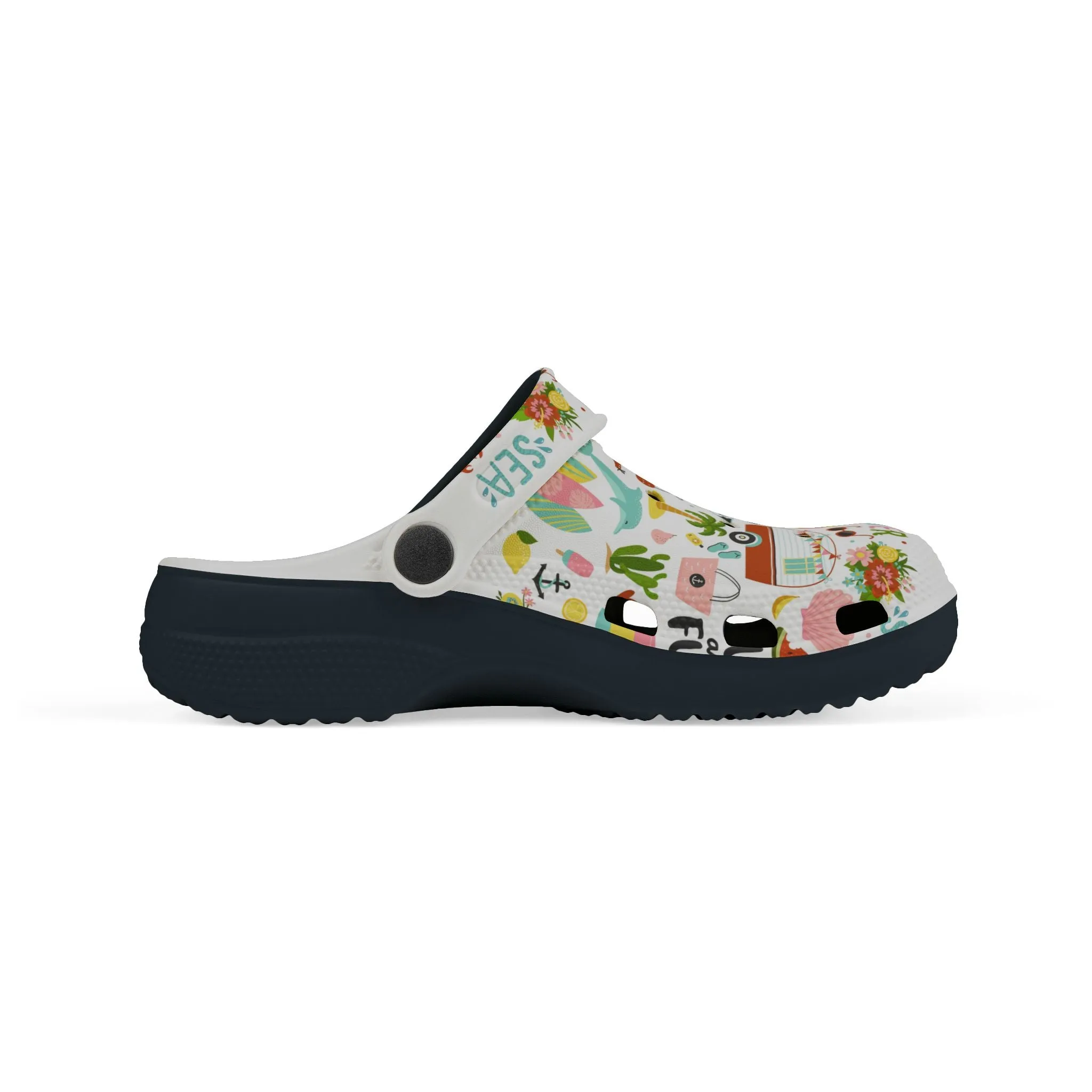 Hello Summer Foam Crocs for Kids!