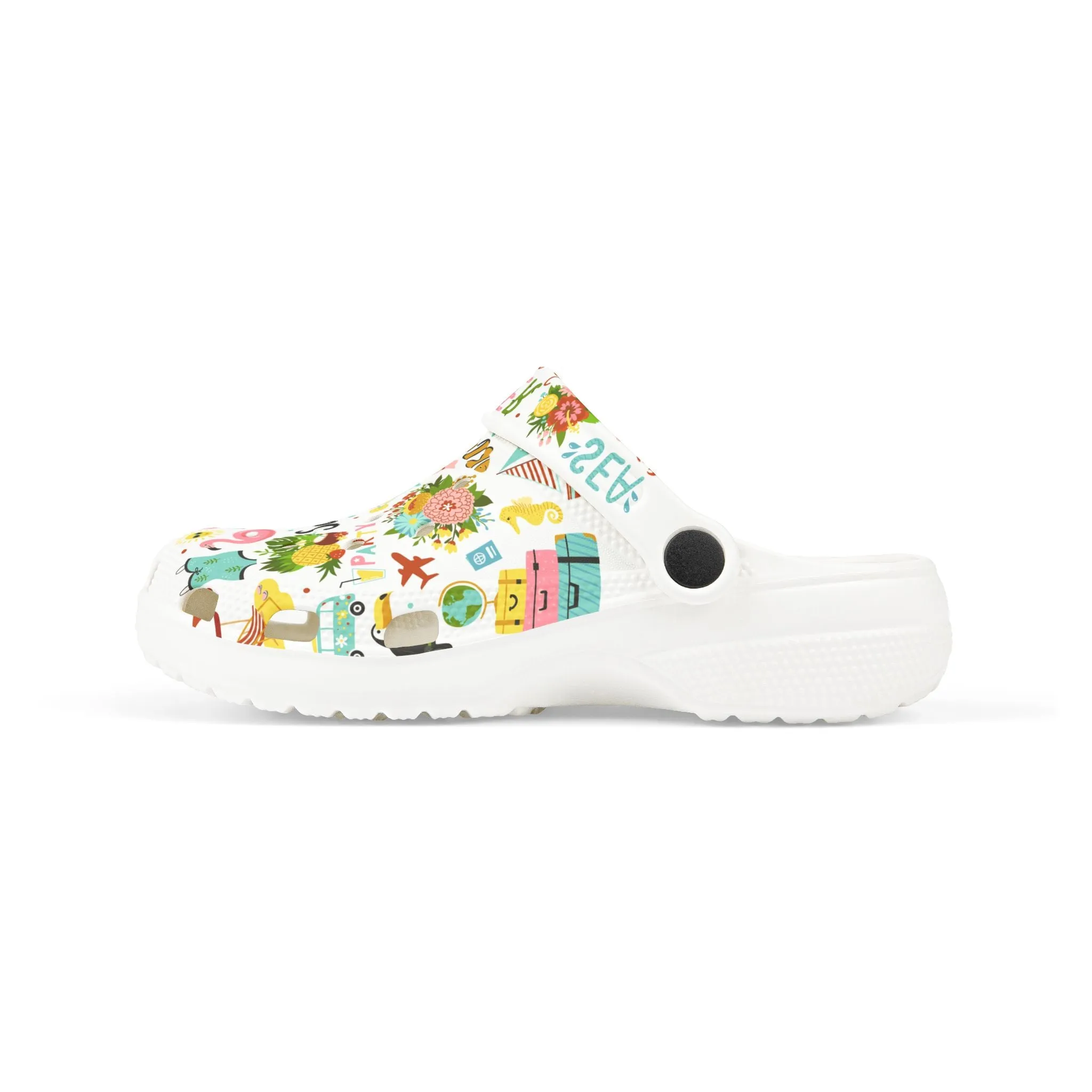 Hello Summer Foam Crocs for Kids!
