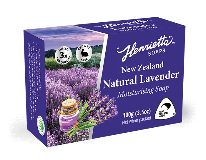 Henrietta Lavender Oatmeal Soap 100g