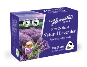 Henrietta Lavender Oatmeal Soap 100g