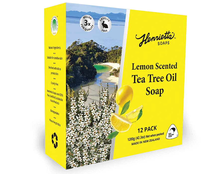 Henrietta Lemon Scented Tea Tree  Oil Soap