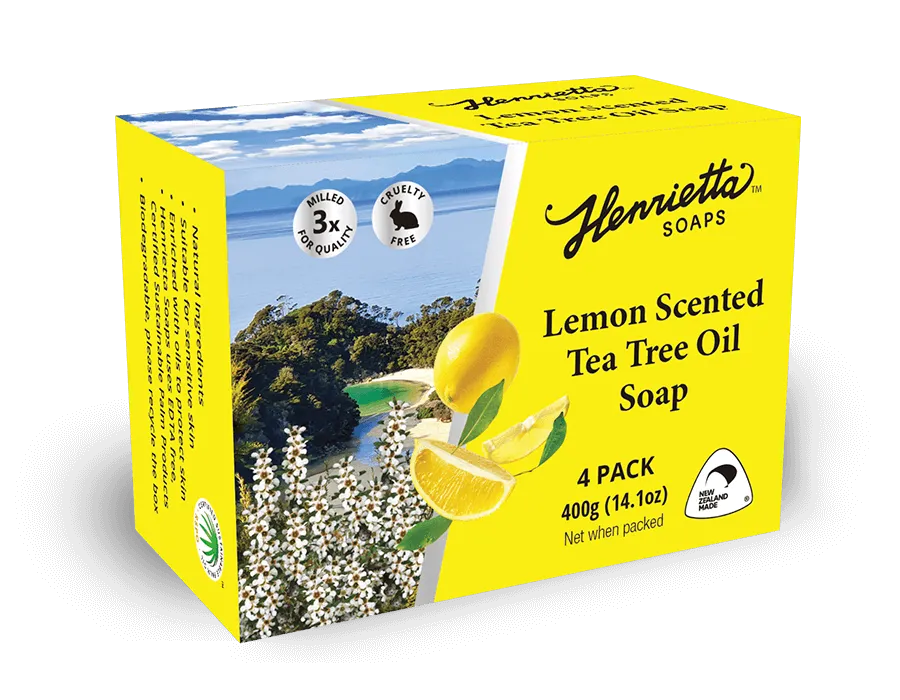Henrietta Lemon Scented Tea Tree  Oil Soap