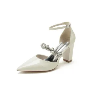 High Heels with Crystal Accent