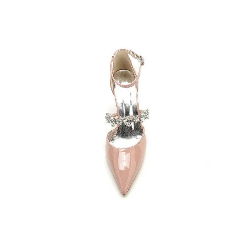 High Heels with Crystal Accent