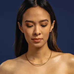 IMPRESS GOLD-FILL COLLAR