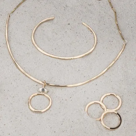 IMPRESS GOLD-FILL COLLAR