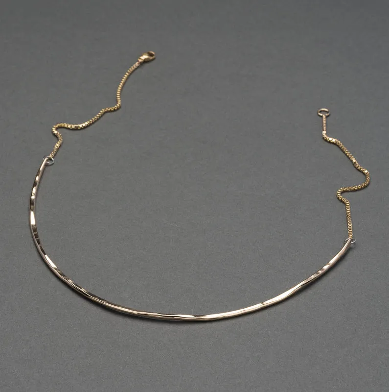 IMPRESS GOLD-FILL COLLAR